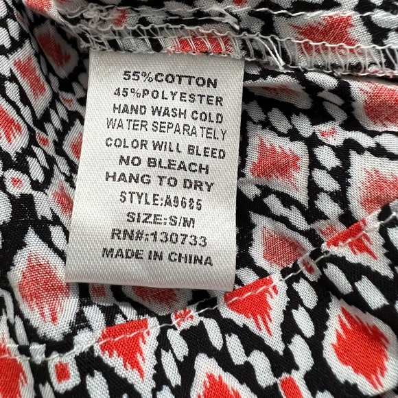 NWOT Umgee Tribal Geometric Patterned Kimono Size S/M Boho Lightweight - Picture 3 of 5